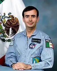 Astronaut Rodolfo Neri Vela