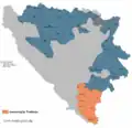East Herzegovina or "Trebinje Region" in Republika Srpska