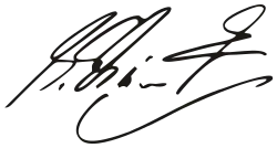 Michael Schumacher signature
