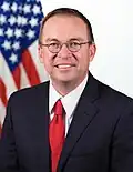 Former White House Chief of Staff & Director of Office of Management and Budget Mick Mulvaney (J.D. 1992)