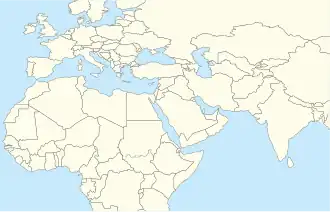 Tehran is located in Middle East