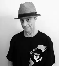 A portrait of Mike Baron