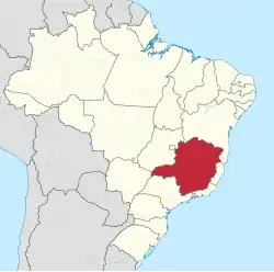 Location in Brazil