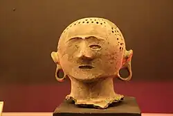One of the Anitist Maitum anthropomorphic pottery from Sarangani, Philippines c. 5 BC – 370 AD