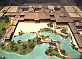 Model of a residence and garden at Heian-kyō (Kyoto), around 1000