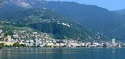 A view of Montreux