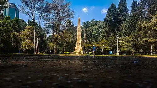 First World War cenotaph in the Harare Gardens