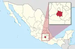 State of Morelos within Mexico