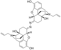 Chemical structure of Naloxonazine