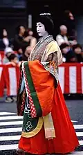 Nara period ceremonial dress.