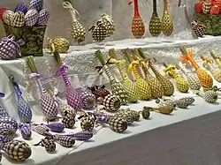 Bunches of lavender for sale, intended to repel insects