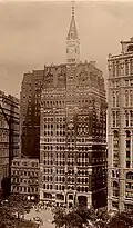 New York Tribune Building, New York City (built 1875; doubled in size in 1905; demolished 1966)