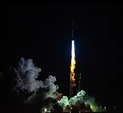 LC-36 in January 2025, during the first launch of New Glenn