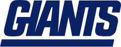New York Giants wordmark