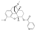 Chemical structure of Nicodicodeine.