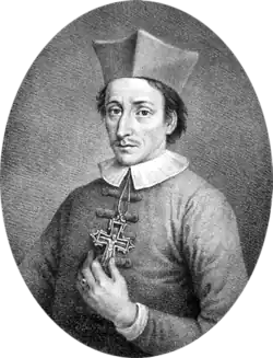 Portrait of Steensen as bishop (1868)