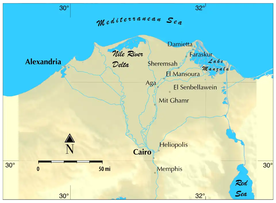 The Nile Delta, Northern Egypt