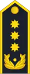 Генерал мајор General major (North Macedonian Ground Forces)[53]