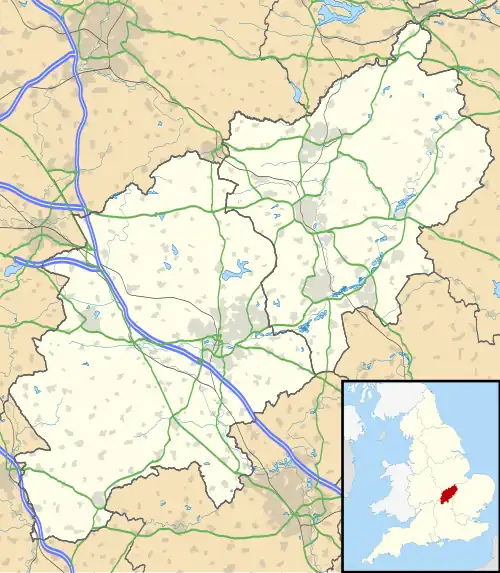 Wellingborough is located in Northamptonshire