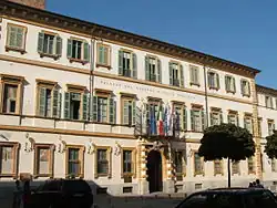 Palazzo Natta, the seat of the province