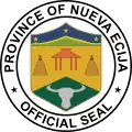 Official seal of Nueva Ecija
