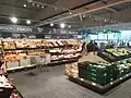 New style of fruits and vegetables displays in a rebuilt Aldi Süd in Diez an der Lahn, Germany