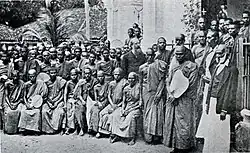 Henry Olcott and Buddhists (Colombo, 1883)