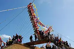 Onbashira Festival, held once every seven years