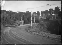 Opoho tram in Dunedin (1926)