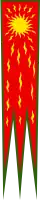 The Oriflamme, the banner of the Capetians
