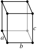 Orthorhombic crystal structure for neptunium