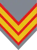 Sargento primero (Chilean Army)[30]
