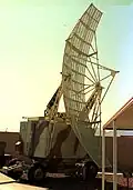 "Side Net" height finding radar. Photo by Nellis AFB.