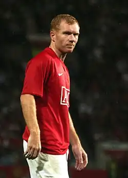 Paul Scholes made the third-most appearances for Manchester United with 718.[15]