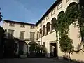 The courtyard of Museo Nazionale di Palazzo Mansi