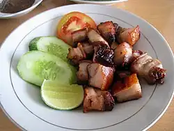 Batak-style babi panggang, roasted pork belly of Indonesia