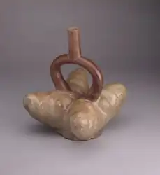 Potato ceramic from the Moche culture