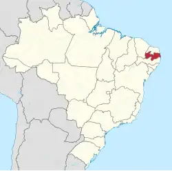 Location in Brazil