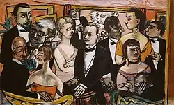 Max Beckmann Paris Society, 1931