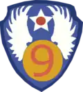 Ninth Air Force Middle East North Africa Europe