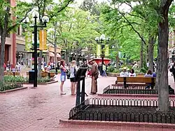 Pearl Street Mall in downtown Boulder, 2009