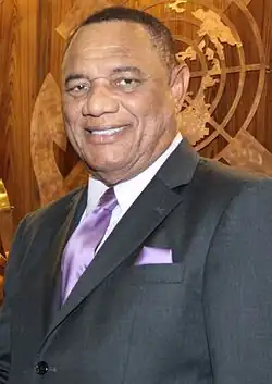 Bahamian Prime Minister Perry Christie