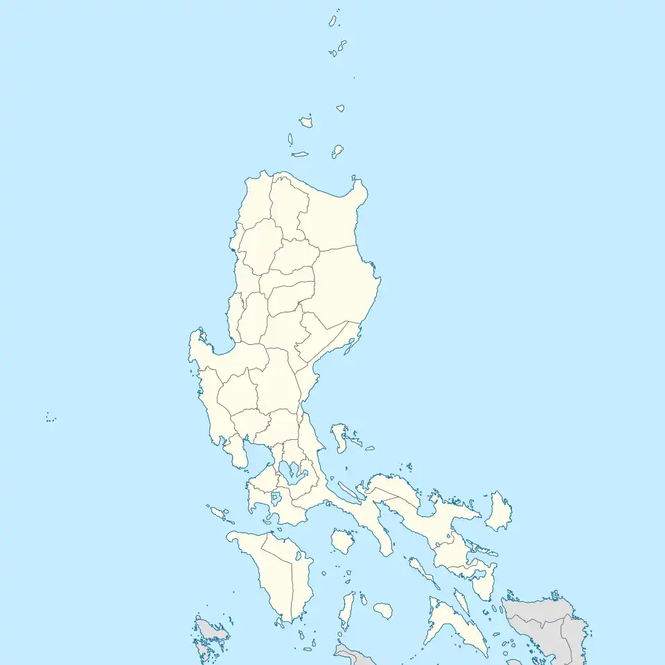 Manila is located in Luzon