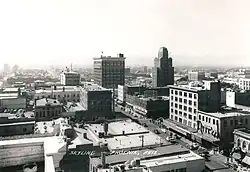 Photo of the skyline of downtown Phoenix circa 1940