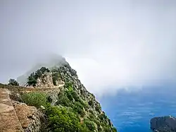 View of Monkey's Peak in Bejaia