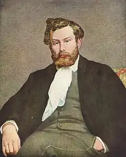 Portrait of Alfred Sisley, 1868, Foundation E. G. Bührle, Zürich