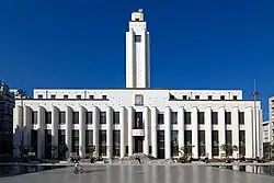 The Hôtel de Ville in Villeurbanne