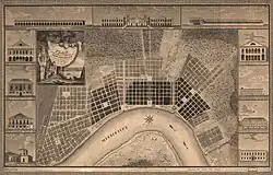 Plan of the city and suburbs of New Orleans : from an actual survey made in 1815