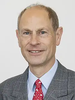 Prince Edward at age 61