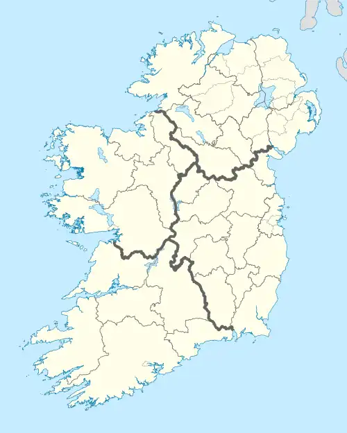 Ireland is located in island of Ireland